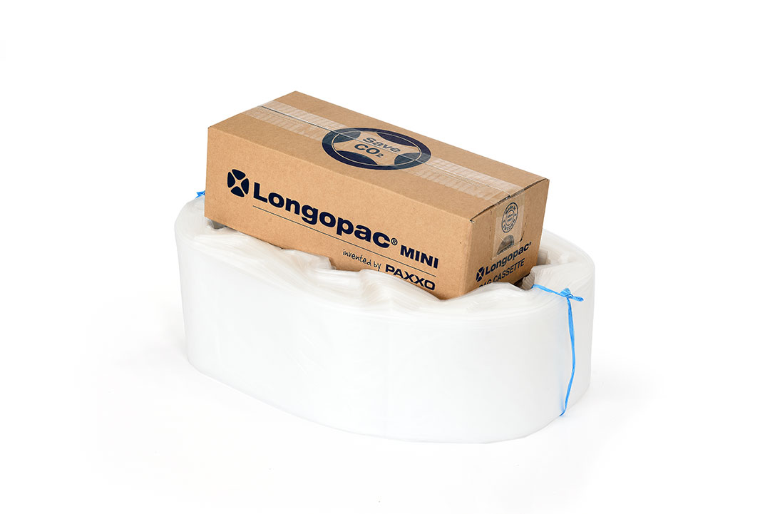Logopac Müllsack-Endlosschlauch-Kassette Mini, transparent