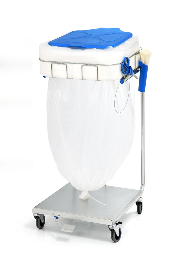 Logopac Müllsack-Endlosschlauch-Kassette Maxi, transparent