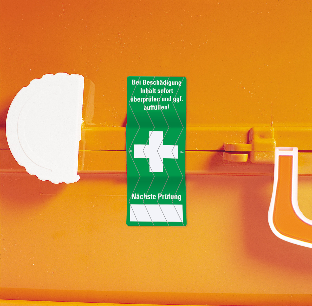 Sicherheitssiegel „Erste Hilfe“, ablösbares Haftpapier