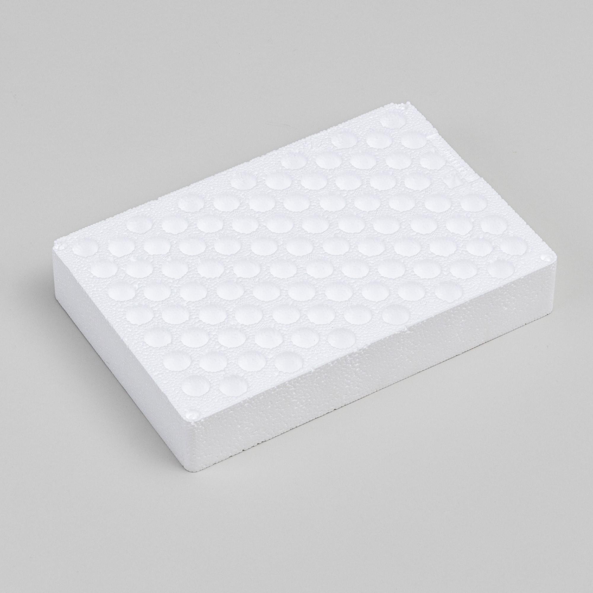 Styropor-Lochpalette, Typ „C“, 90 Löcher, 20 mm