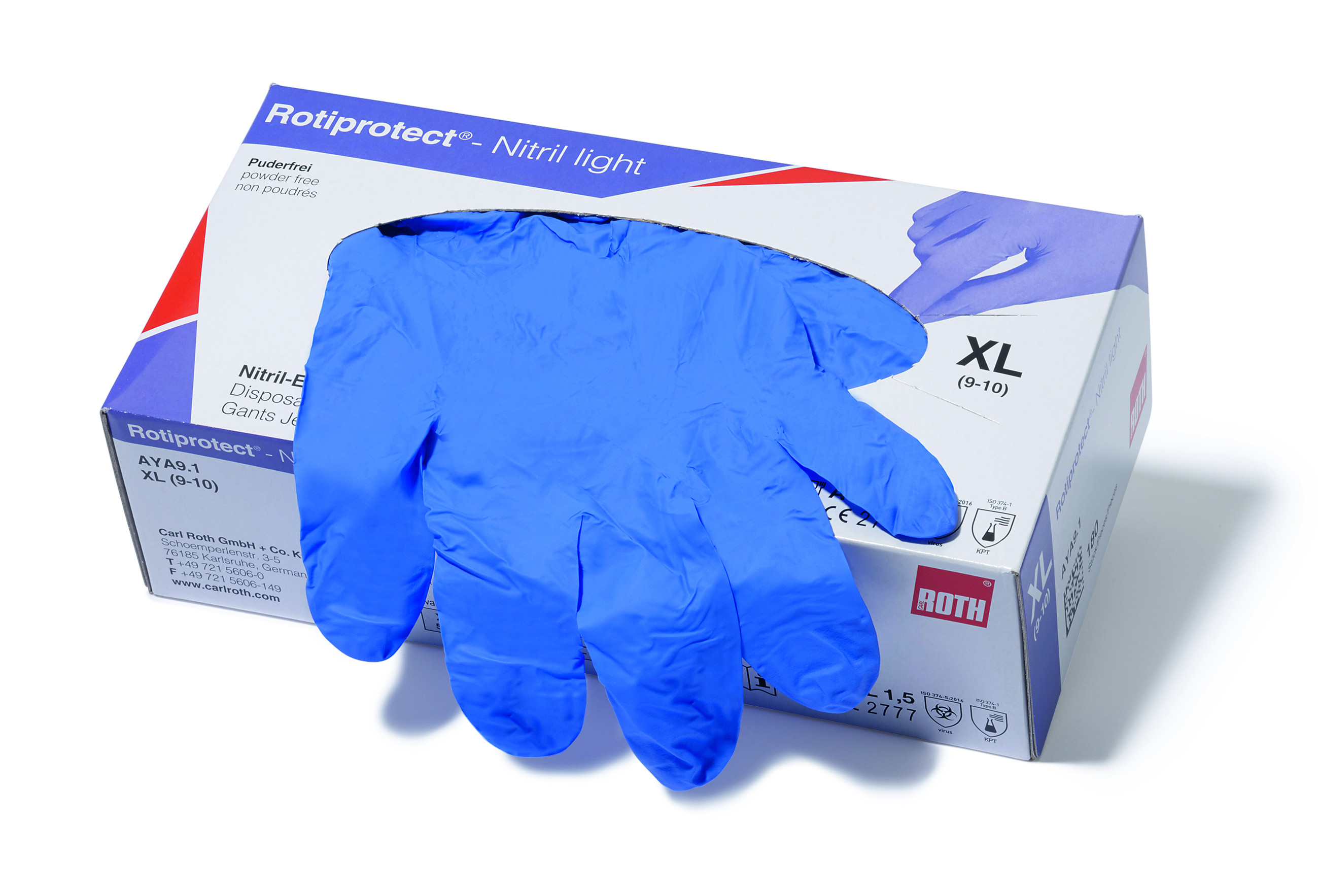 Einmal-Handschuhe ROTIPROTECT®-Nitril light