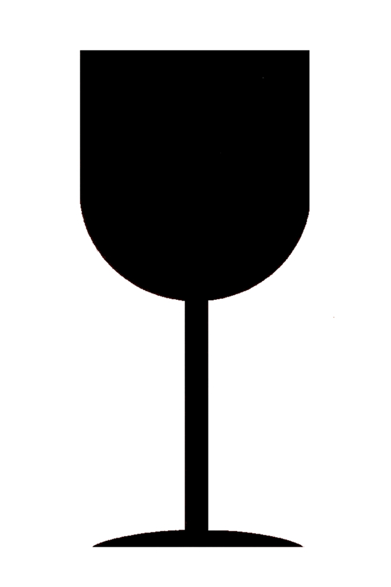 Versandetikett „Vorsicht zerbrechlich”