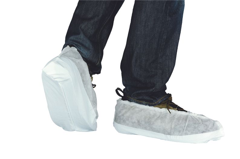 Einmal-Schuhe, weiß