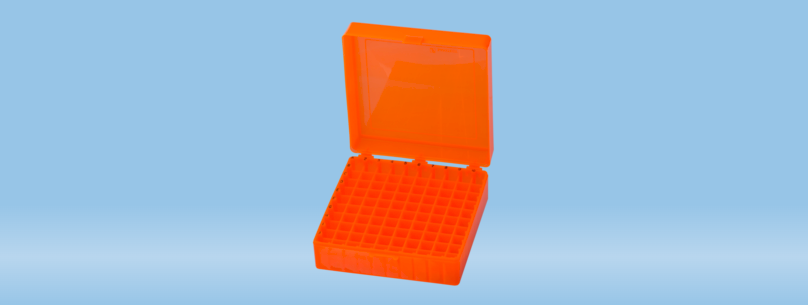 Sarstedt Lagerbox, Scharnierdeckel, PP, Rastermaß 10 x 10, für 100 ...